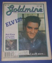 ELVIS PRESLEY GOLDMINE MAGAZINE VINTAGE 1990 - £31.26 GBP