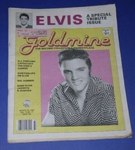 ELVIS PRESLEY GOLDMINE MAGAZINE VINTAGE 1987 - $49.99