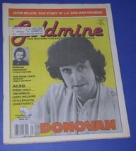 DONOVAN GOLDMINE MAGAZINE VINTAGE 1986 - $49.99