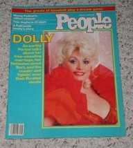 Dolly Parton People Weekly Magazine Vintage 1982 - £23.46 GBP