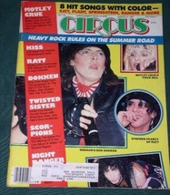 DOKKEN KISS MOTLEY CRUE VINTAGE CIRCUS MAGAZINE 1985 - £23.46 GBP