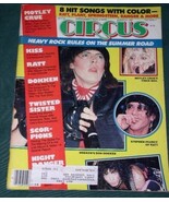 DOKKEN KISS MOTLEY CRUE VINTAGE CIRCUS MAGAZINE 1985 - $570.01 MXN