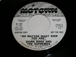 Diana Ross Supremes No Matter What Sign You Are Promo 45 Rpm 1969 - £59.93 GBP