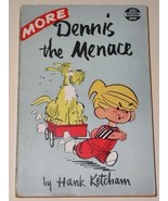 DENNIS THE MENACE PAPERBACK BOOK VINTAGE 1955 KETCHAM - £14.26 GBP