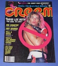 David Lee Roth Creem Magazine Vintage 1985 Van Halen - £23.97 GBP