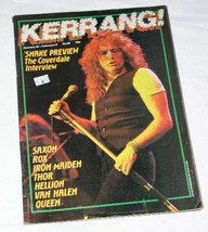 DAVID COVERDALE WHITESNAKE KERRANG! MAGAZINE 1983 - $29.99