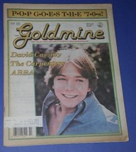 DAVID CASSIDY GOLDMINE MAGAZINE VINTAGE 1991 - £29.90 GBP