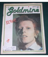 DAVID BOWIE GOLDMINE MAGAZINE VINTAGE 1990 - £31.31 GBP