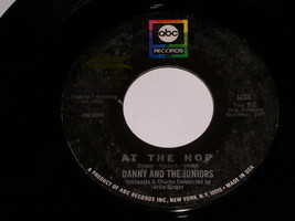 Danny And The Juniors At The Hop 45 RPM Record ABC Oldies Treasure Chest Label - £15.00 GBP