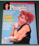 CYNDI LAUPER VINTAGE 1984 PEOPLE WEEKLY MAGAZINE - £24.03 GBP