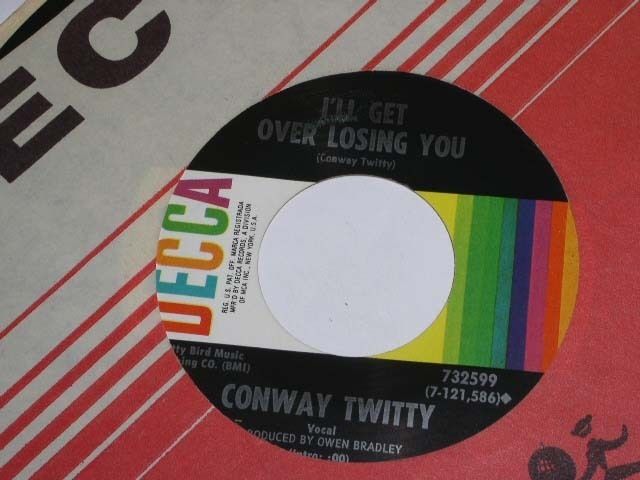 Conway Twitty That&#39;s When She Started To Stop Loving You 45 Rpm Record - $18.99