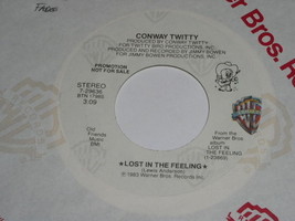 Conway Twitty Lost In The Feeling 45 Rpm Phonograph Record Promotional - £14.93 GBP