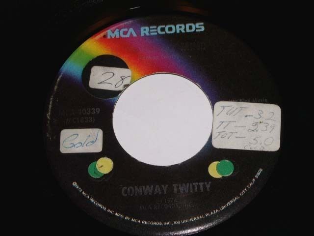 Conway Twitty Linda On My Mind 45 Rpm Phonograph Record - $18.99