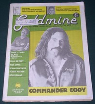COMMANDER CODY GOLDMINE MAGAZINE VINTAGE 1987 - £39.81 GBP