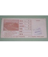 Chicago Union Station Ticker Envelope Vintage 1968 - £14.87 GBP