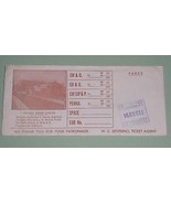Chicago Union Station Ticker Envelope Vintage 1968 - $26.05 CAD