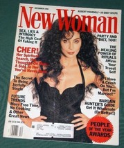CHER NEW WOMAN MAGAZINE VINTAGE 1991 - £23.59 GBP
