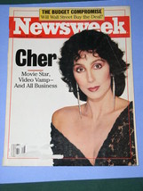 CHER NEWSWEEK MAGAZINE VINTAGE 1987 - £23.58 GBP
