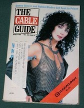 CHER CABLE GUIDE VINTAGE 1989 - $29.99