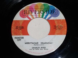 Charlie Byrd Meditacao Vintage Jazz 45 Rpm Record - £15.27 GBP