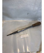 Vintage Stanley Yankee 130A Spiral Ratchet Screwdriver W Bit Made in USA - £12.37 GBP