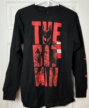 “The Bat Man” Licensed Graphic Long Sleeve T-Shirt New - Small - £11.24 GBP