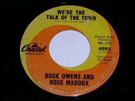Buck Owens Sweethearts Heaven 45 RPM Phonograph Record - £15.00 GBP