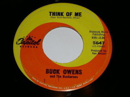 Buck Owens Heart Of Glass 45 RPM Phonograph Record - £15.00 GBP