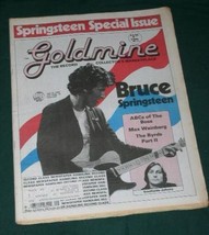 BRUCE SPRINGSTEEN GOLDMINE MAGAZINE VINTAGE 1988 - £39.31 GBP
