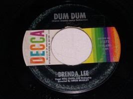 Brenda Lee Dum Dum 45 Rpm Record Vintage - £15.14 GBP
