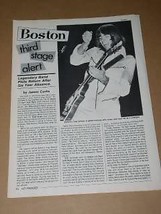 Boston Hit Parader Magazine Photo Vintage 1985 - $12.99