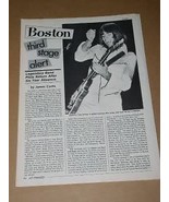 Boston Hit Parader Magazine Photo Vintage 1985 - €11,04 EUR