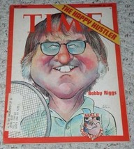 Bobby Riggs Time Magazine Vintage 1973 Bette Midler - £19.95 GBP