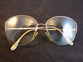 Hipster Glasses Frames Womens Lamy Scarlett 130mm L249 54-16 Violet &amp; Gold Tone - £18.60 GBP