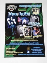 Blue Order Concert Promo Concert Card Los Angeles 2011 - £15.63 GBP