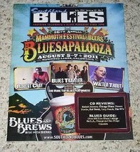 Blues Traveler Walter Trout Bluesapalooza Magazine 2011 - £16.01 GBP