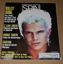 Billy Idol Spin Magazine Vintage 1990 2 Live Crew - $24.99