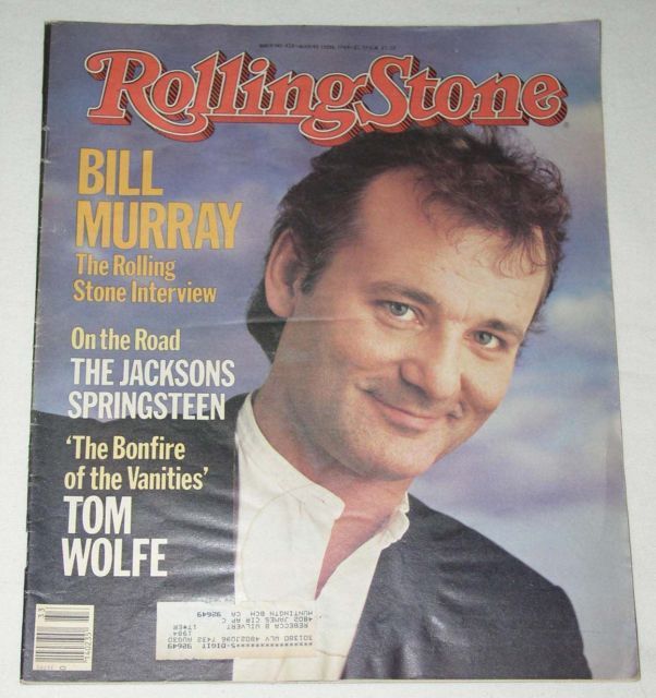 BILL MURRAY  VINTAGE ROLLING STONE MAGAZINE 1984 - $24.99