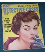 BIG DETECTIVE CASES VINTAGE 1953 MAGAZINE - $29.99