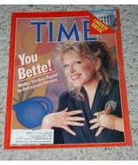 Bette Midler Time Magazine Vintage 1987 - $34.24 CAD