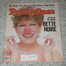 BETTE MIDLER ROLLING STONE MAGAZINE VINTAGE 1982 - $463.47 MXN BETTE MIDLER ROLLING STONE MAGAZINE VINTAGE 1982 - $463.47 MXN