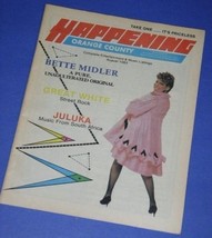 BETTE MIDLER HAPPENING MAGAZINE VINTAGE 1983 - $31.47 CAD