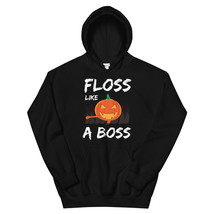 Halloween Pumpkin Floss Like A Boss Youth Dance Unisex Hoodie - £29.56 GBP