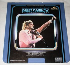 BARRY MANILOW VINTAGE 1982 VIDEODISC - £19.80 GBP