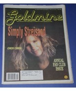 BARBRA STREISAND GOLDMINE MAGAZINE VINTAGE 1993 - £30.05 GBP