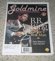 B.B. King Goldmine Magazine Vintage 1994 Harry Nilsson - $39.99