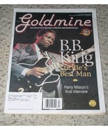 B.B. King Goldmine Magazine Vintage 1994 Harry Nilsson - £31.92 GBP