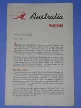 Australia Vintage Pamphlet Booklet Brochure June 1955 - £14.94 GBP