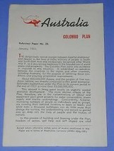 Australia Vintage Pamphlet Booklet Brochure Jan. 1957 - £14.94 GBP