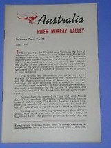 Australia Vintage Pamphlet Booklet Brochure July 1956 - £14.93 GBP